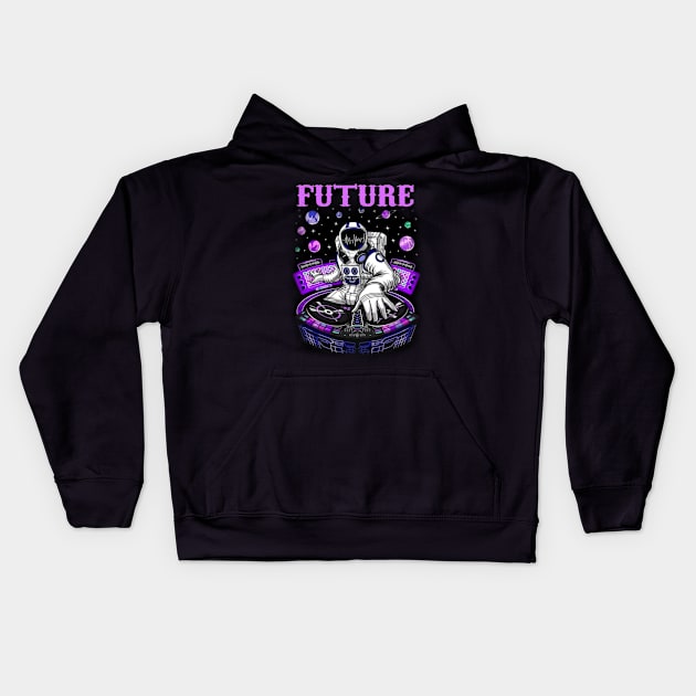 FUTURE RAPPER Kids Hoodie by Tronjoannn-maha asyik 